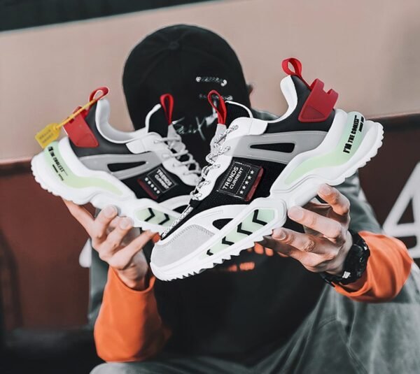 Tenis Para Hombre  Importado Rojo